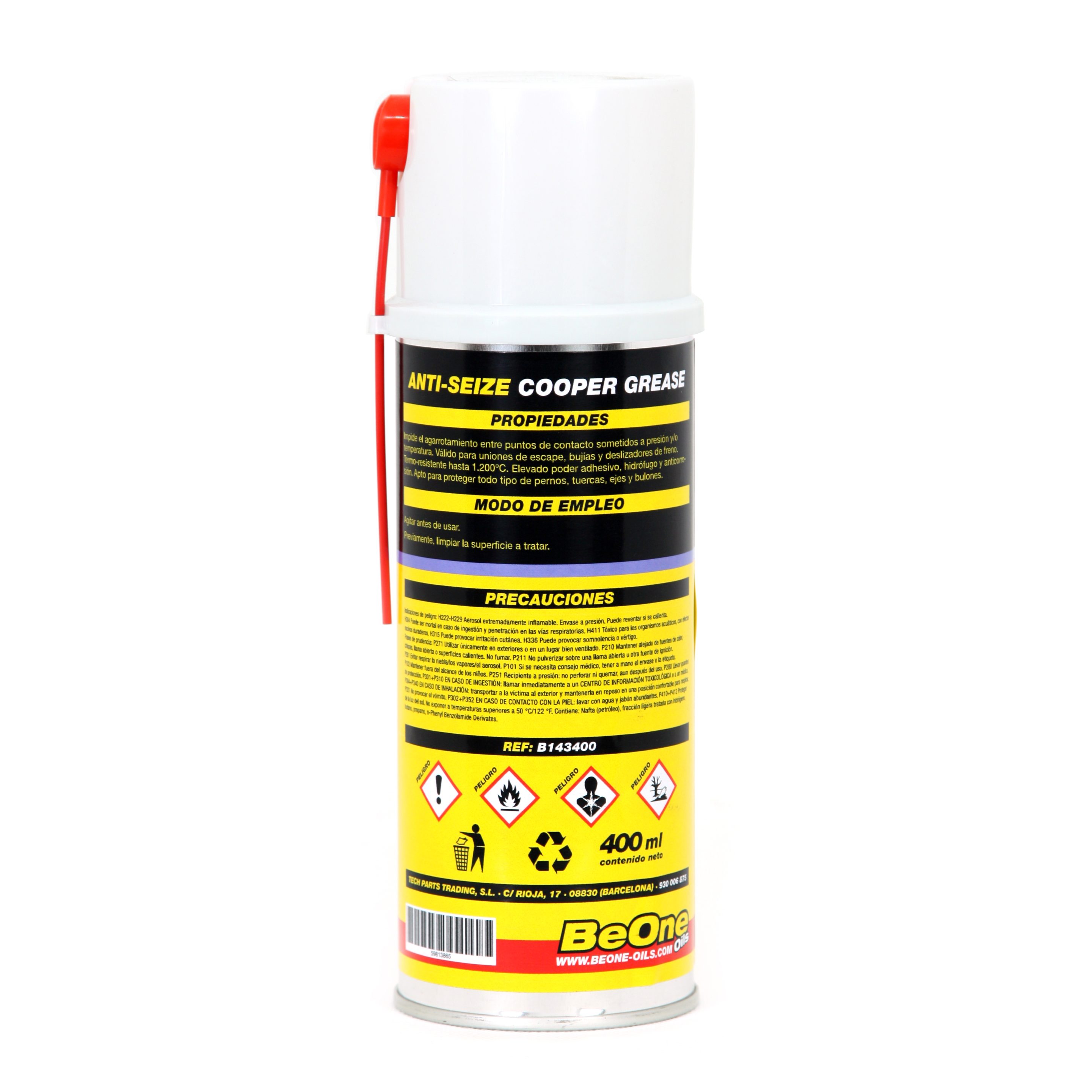 ANTI-SEIZE COPPER GREASE 400 ml